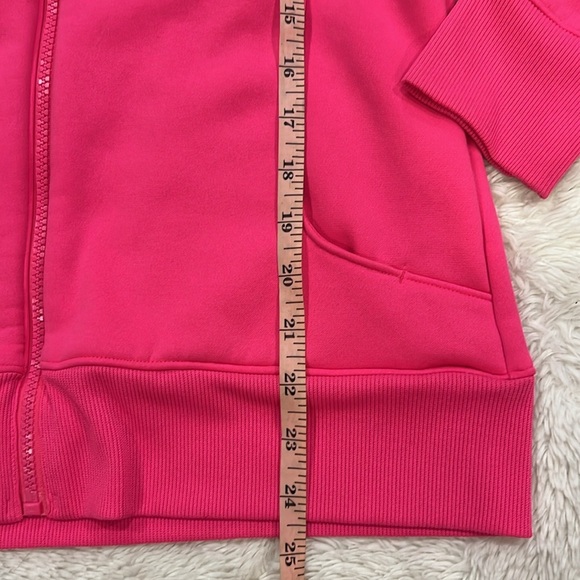 Under Armour Semi-fitted storm Full Zip jacket- Hot Pink small - Picture 4 of 8